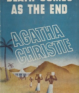 Cover der Originalausgabe von "Death comes as the end"