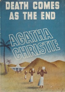 Cover der Originalausgabe von "Death comes as the end"